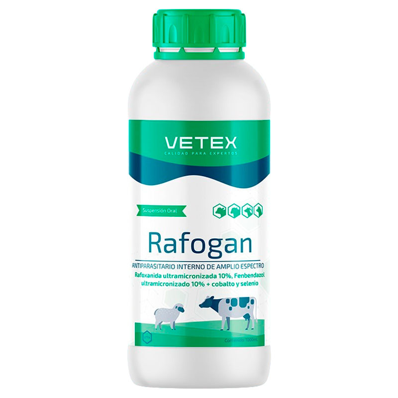 Rafogan 1L Rafoxanida Fenbendazol Antiparasitario Susp Oral, Vetex 100 Rafogan 1L Rafoxanida Fenbendazol Antiparasitario Susp O Rafogan 1L Rafoxanida Fenbendazol Antiparasitario Susp Oral, Vetex 100 Rafogan 1L Rafoxanida Fenbendazol Antiparasitario Susp O