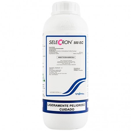  Selecron 1L Profenofos Insecticida Acaricida Agricola Amplio Espectro Accion Contacto Ingestion, Syngenta 90.677966 Selecron 1L
