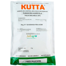  Kutta 1Kg Bacillus subtilis Fungicida Nematicida Agricola Preventivo, Soltagro 89.830508 Kutta 1Kg Bacillus subtilis Fungicida 