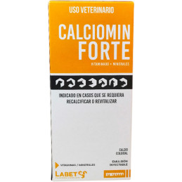  Calciomin Forte 500ml Cloruro de Calcio Reconstituyente Multivitaminico Inyectable, Labet 43.220339 Calciomin Forte 500ml Cloru