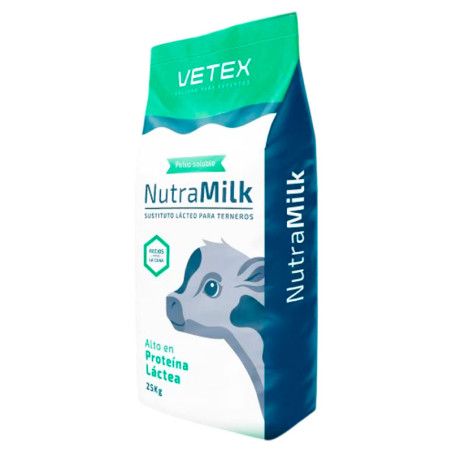  Nutramilk Elite 25Kg Sustituto Proteina Lacteo para Terneros Polvo Soluble Vetex 498 Nutramilk Elite 25Kg Sustituto Proteina La