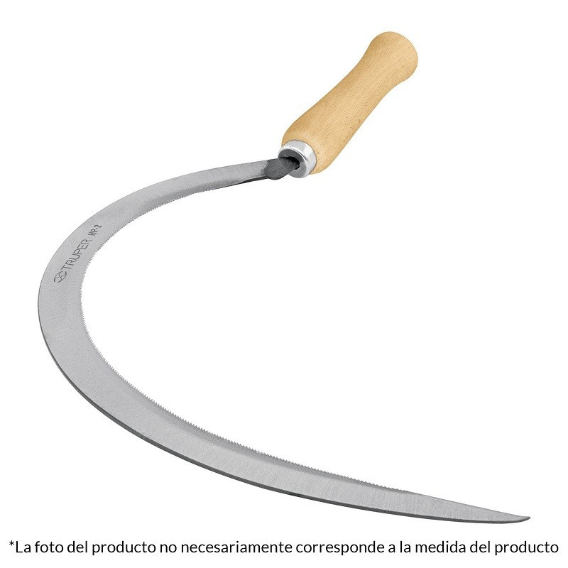 Hoz Dentada 0 Area de corte 16" Abertura del Arco 10", HP-0 15120 Truper 17.79661 Hoz Dentada 0 Area de corte 16" Abertura del Hoz Dentada 0 Area de corte 16" Abertura del Arco 10", HP-0 15120 Truper 17.79661 Hoz Dentada 0 Area de corte 16" Abertura del
