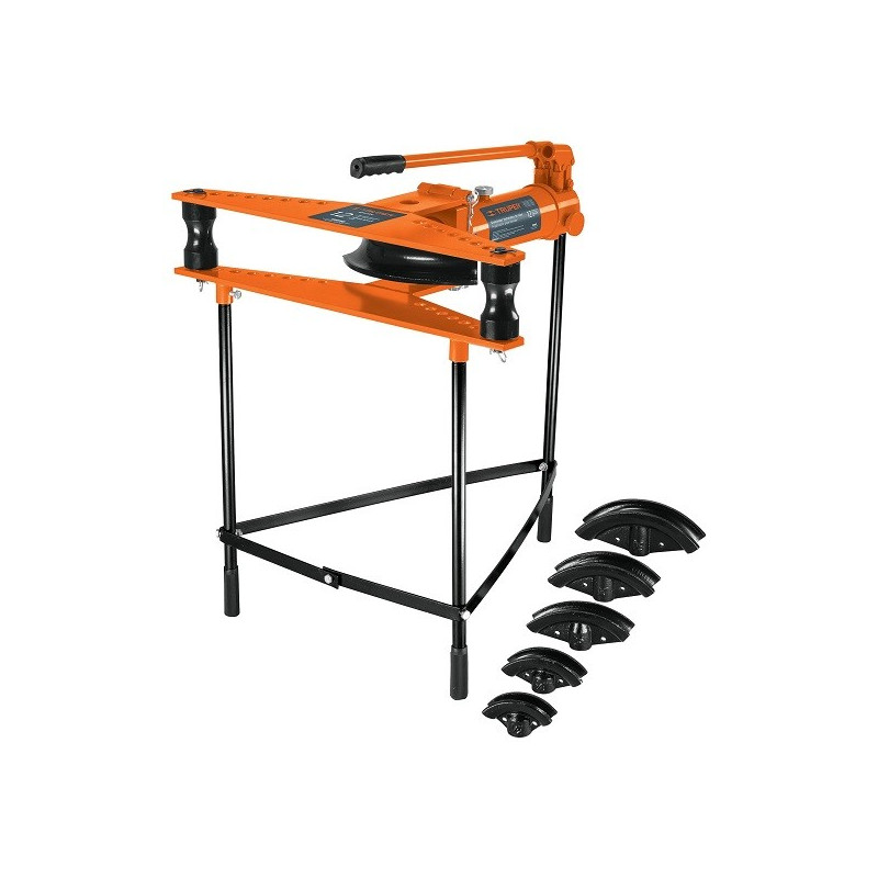  Doblador de Tubo Hidraulico Con TRIPIE, 12 Toneladas con Tripie, para Tubos de 1/2" a 2", DTH-12X 12882 Truper 1200.847458 Dobl