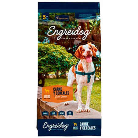  Engreidog Carnes y Cereales 3Kg, Alimento Caninos Adultos, Montana 69.491525 Engreidog Carnes y Cereales 3Kg, Alimento Caninos 