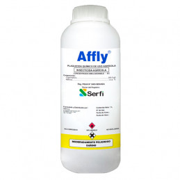 Affly 1L, Cipermetrina, Insecticida neurotoxico no sistemico Accion contacto ingestion, SERFI