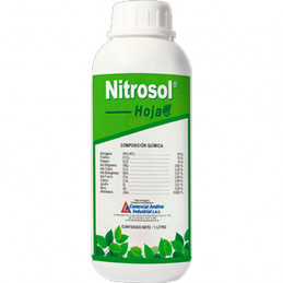 Nitrosol Hoja 1L, Nitrogeno, Fertilizante Foliar, CAISAC
