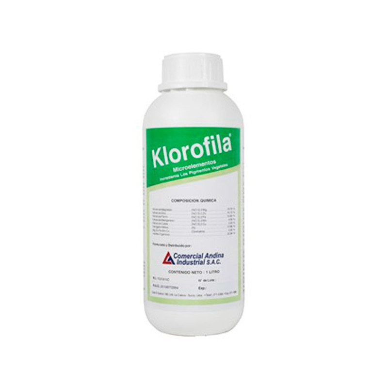  Klorofila 4L, Magnesio+Microelementos, Fertilizantes foliares, CAISAC 74.576271 Klorofila 4L, Magnesio+Microelementos, Fertiliz