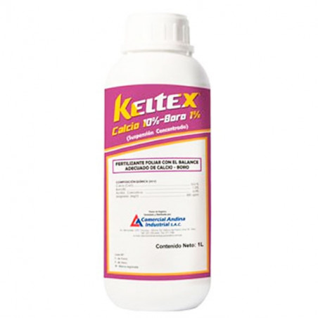 Keltex Calcio Boro 1L, Fertilizante foliar mas microelementos quelatizados, CAISAC