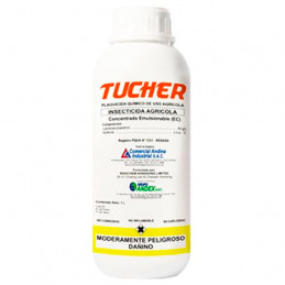 Tucher 1L, Lambdacyhalothrina, Insecticida no sistemico accion contacto ingestion, CAISAC