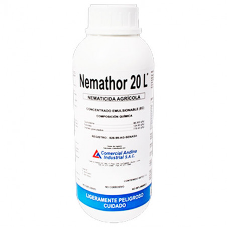 Nemathor 20L 1L, Quinoleina Fenolica, Nematicida accion contacto inhalacion, CAISAC