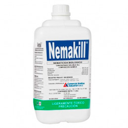 Nemakill 20L, Quinoleina Extracto de Apazote, Nematicida granulado accion contacto inhalacion, CAISAC