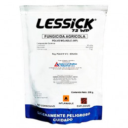 Lessick 1Kg, Cymoxanil+Mancozeb, Fungicida preventivo curativo sistemico, CAISAC