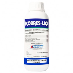 Kobres Liq 1L, Cobre Pentacuprico, Fungicida bactericida, CAISAC