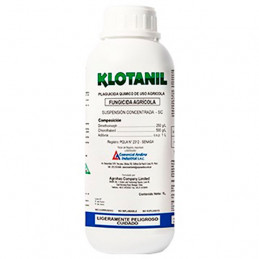 Klotanil 500ml, Dimethomorph+Chlorothalonil, Fungicida sistemico traslaminar, CAISAC