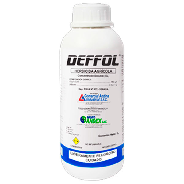 Deffol 1L, Glifosato, Herbicida Accion sistemico no selectivo, CAISAC