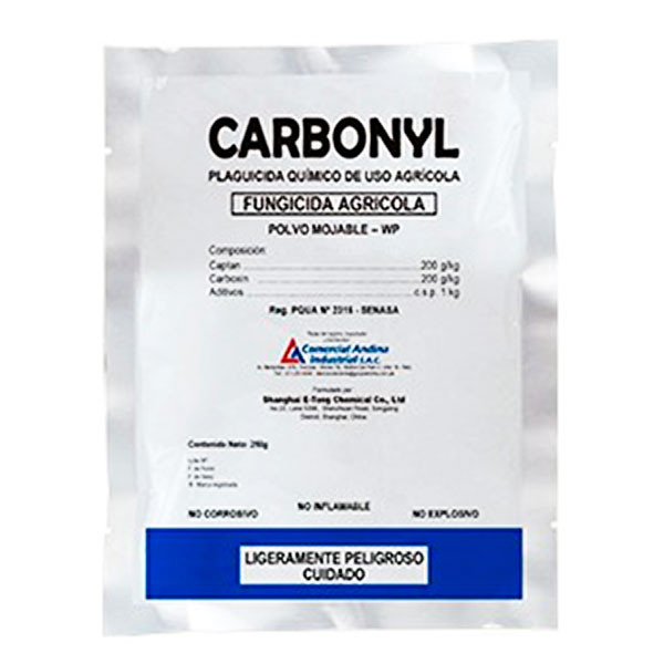 Carbonyl 1Kg, Captan+Carboxin, Fungicida sistemico Accion contacto, CAISAC