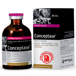 Conceptase 50ml, Liberador Hormonal Inyectable, Agrovet