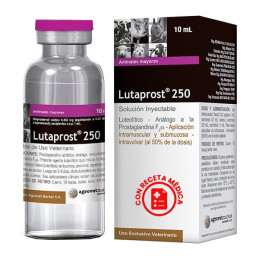 Lutaprost 250 30ml, Agente Luteolitico Inyectable, Agrovet