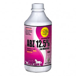 ABZ 12.5% 1L, Antiparasitario Oral Amplio Espectro + Minerales, Agrovet
