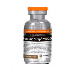 Pen Duo Strep 50ml, Antibiotico Amplio Espectro Inyectable, Agrovet