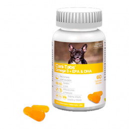 Cani-Tabs Omega3 EPA DHA 60Capsulas Oral Recubiertas Suplementos, Agrovet