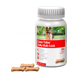 Cani-Tabs Daily Multi Adult 60Tabletas Palatables Suplemento Vitaminicos Perros Adultos, Agrovet