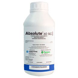Absolute 250ml, Spinetoram  60 g/L Insecticida Accion contacto e ingestion, Corteva