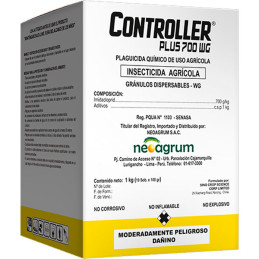 Controller PLUS 1Kg, Imidacloprid, Insecticida altamente sistemico que actua por contacto e ingestion, Neoagrum