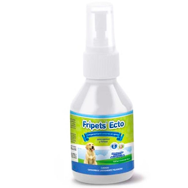 Fripets Ecto 100ml, Spray Fipronil Vitamina E Antiparasitario externo, Montana