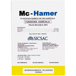 MC-Hamer 1L, Mancozeb+Cymoxanil Accion Contacto Sistemico Traslaminar, SICompany