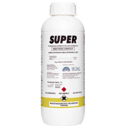 Super 1L, Cypermethrin Insecticida Accion Contacto Ingestion, SICompany
