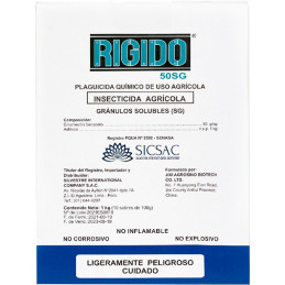 Rigido 1Kg, Emamectin Benzoato Insecticida Accion Contacto Ingestion Translaminar, SICompany