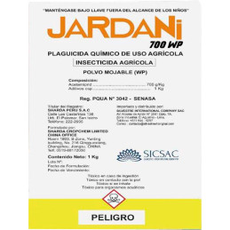 Jardani 1Kg, Acetamiprid WP Insecticida Accion Sistemico Translaminar, SICompany
