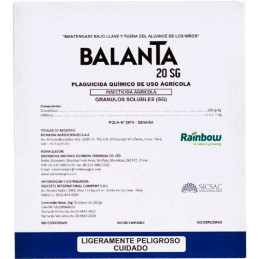 Balanta 250gr, Dinotefuran SG Insecticida Accion Sistemico Contacto Ingestion, SICompany